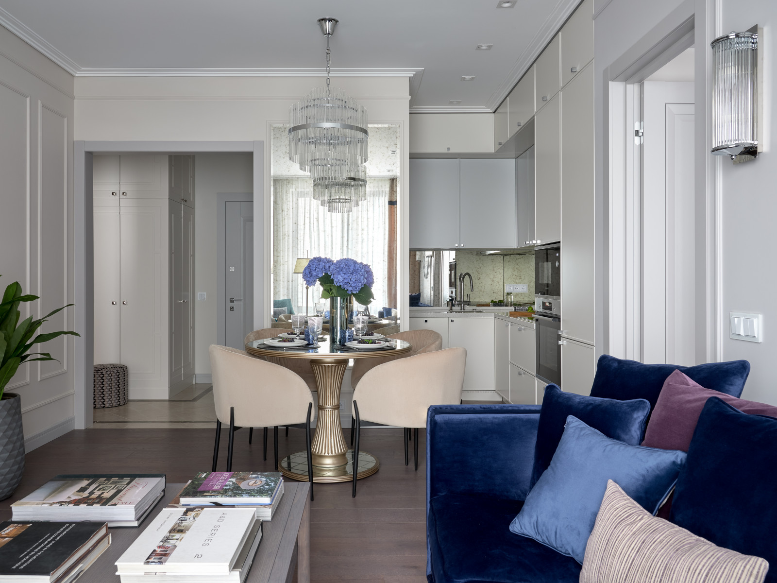 Черничный мильфей. Дизайнер Татьяна Астафьева.