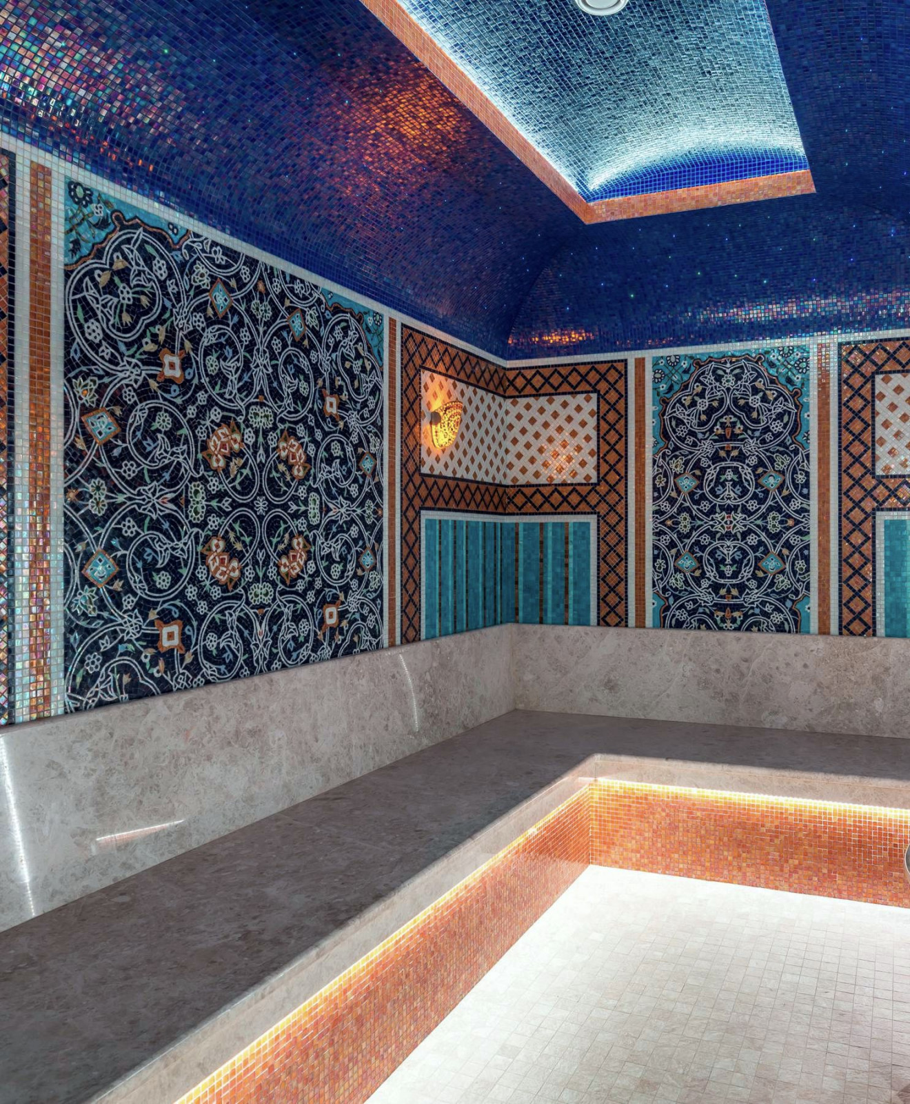 Обложка проекта: Восточный хаммам в частном доме
