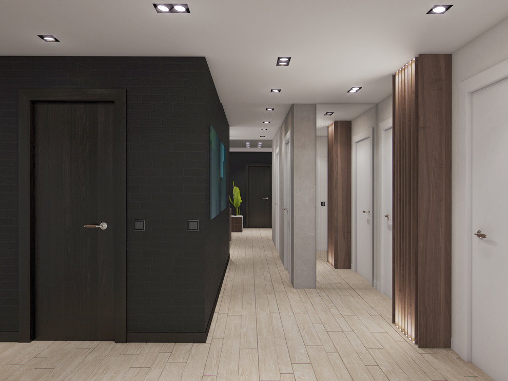 Loft в темных тонах