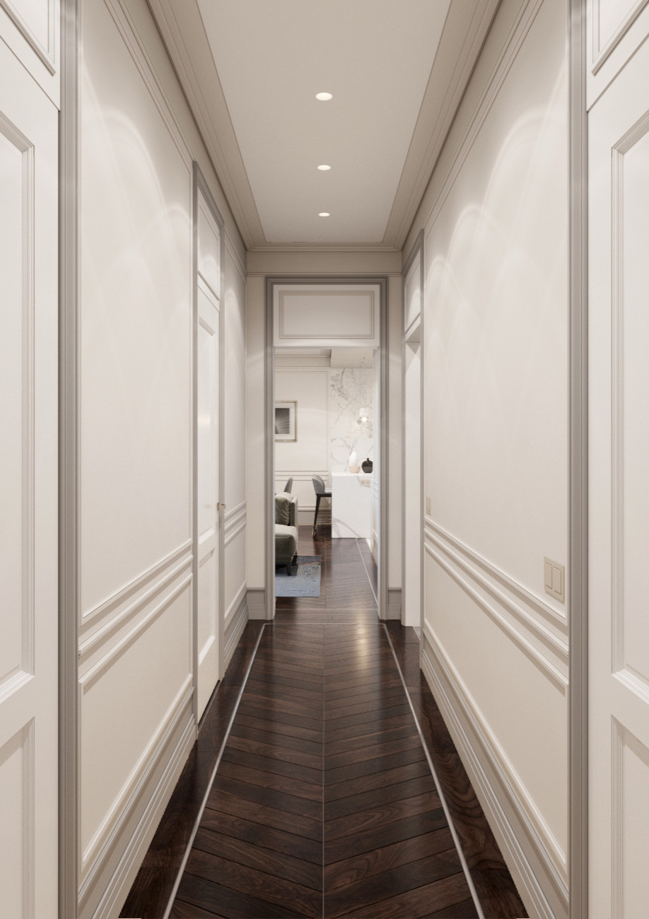 Свежая классика в светлых тонах