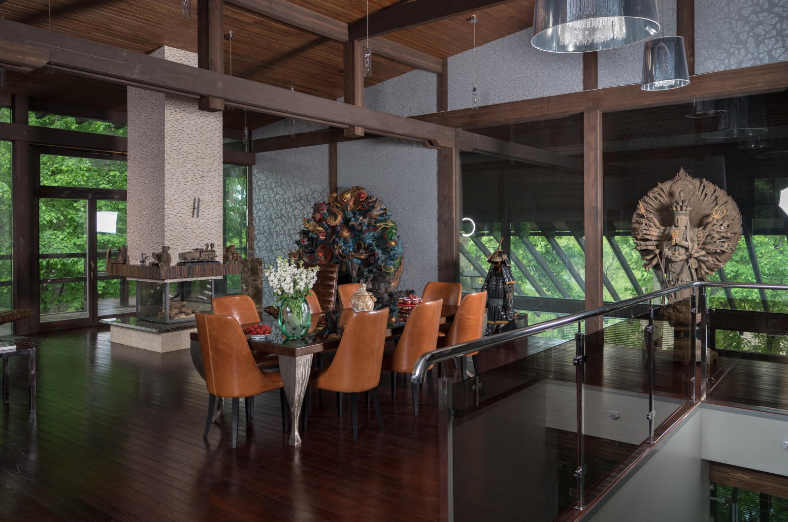 Интерьер и экстерьер загородного комплекса