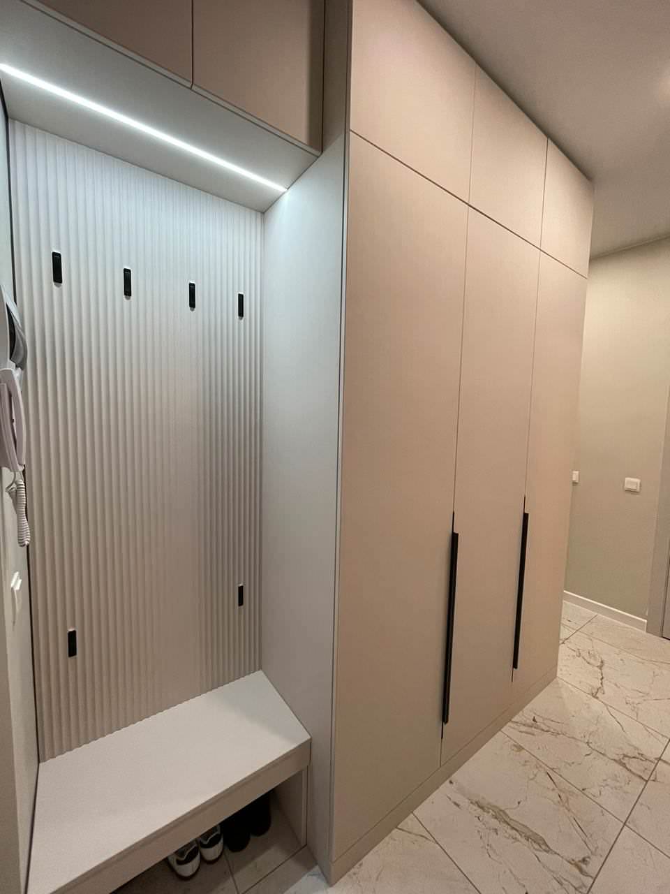 Обложка проекта: Современная система хранения в коридор