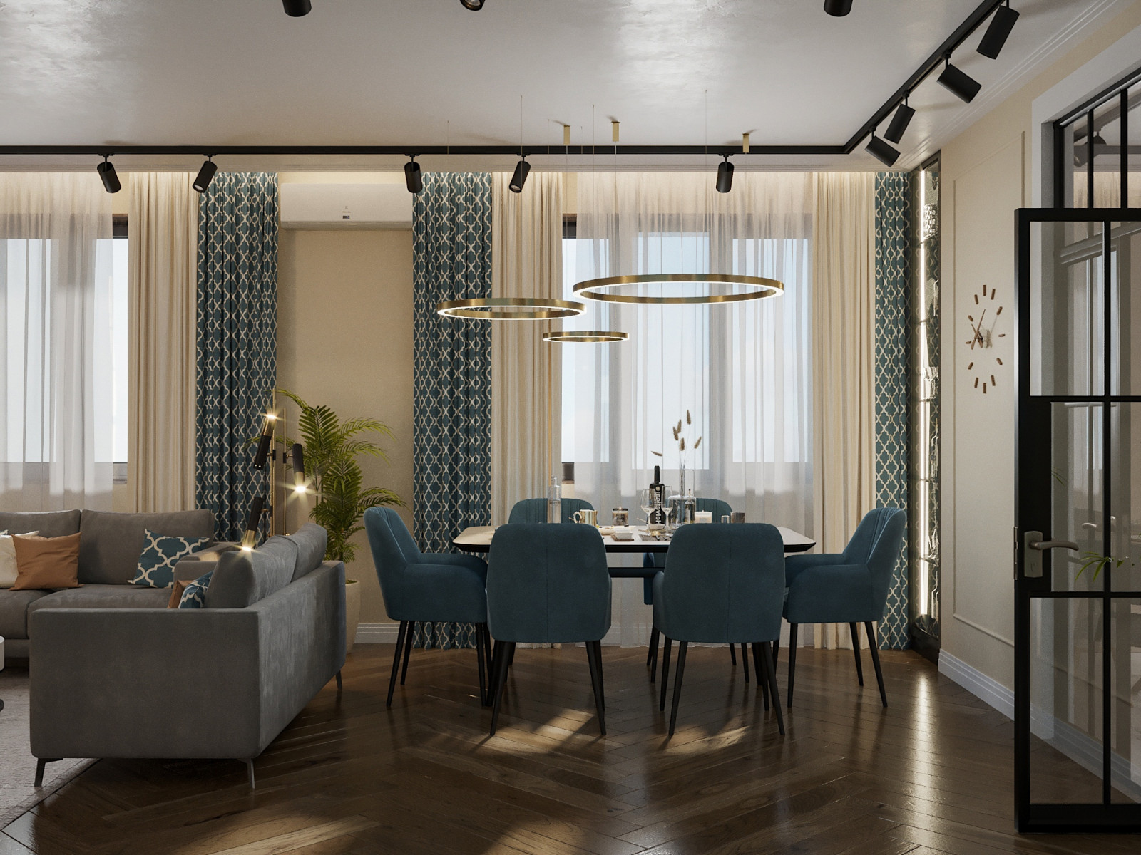 Дизайн квартиры в г. Омске ЖК "Серебряный берег"