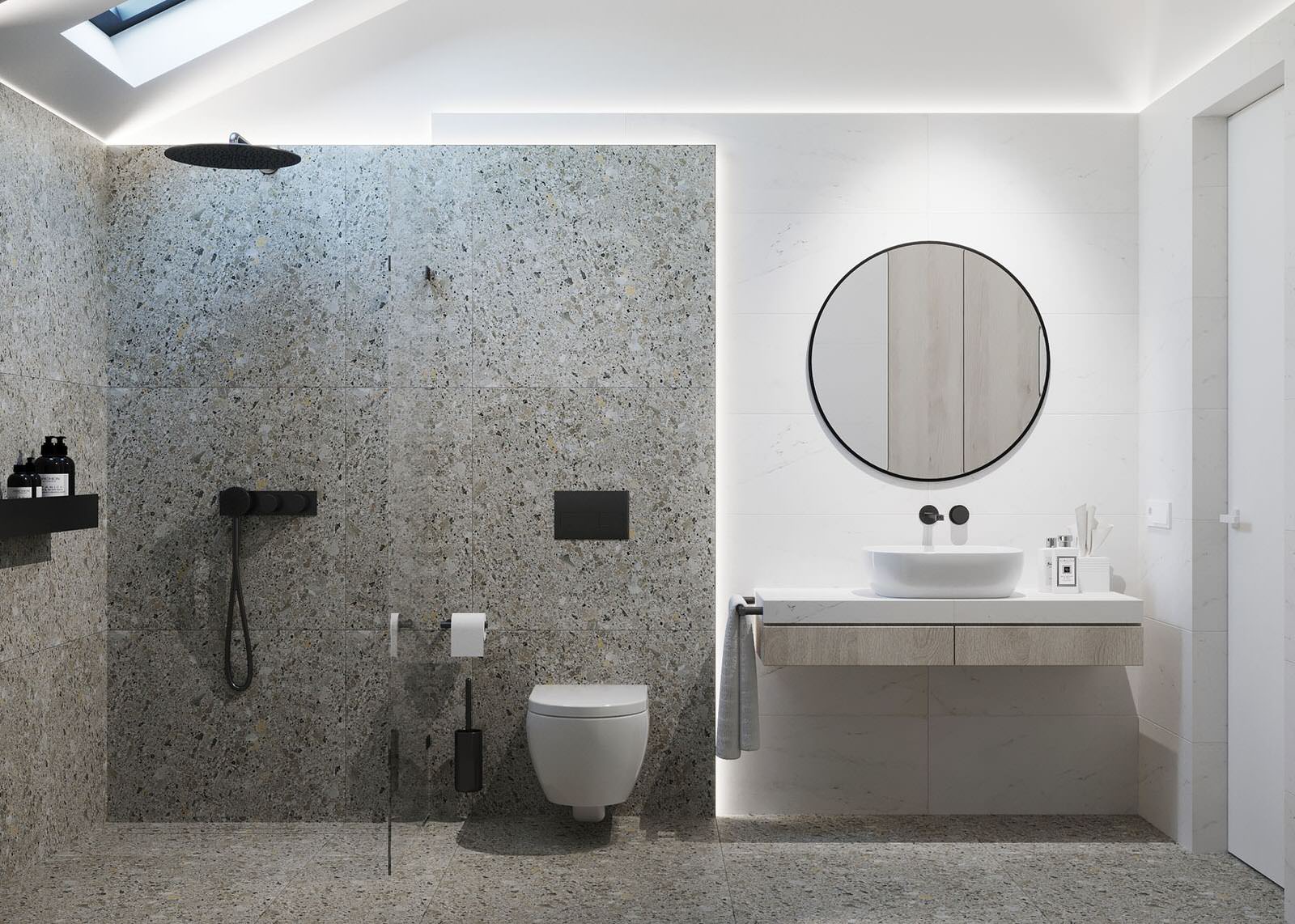 Y-house. Дизайн интерьера двухэтажного дома.