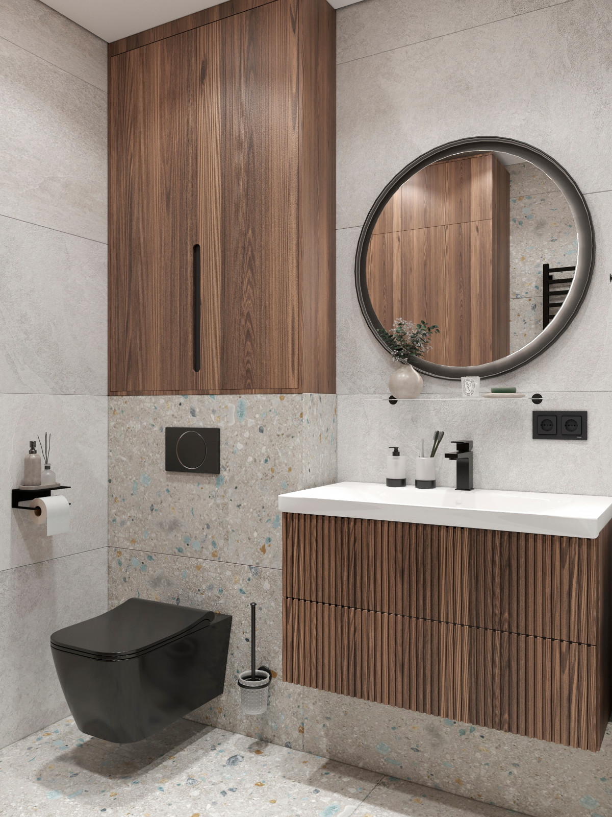 Обложка проекта: Проект совмещенного санузла.