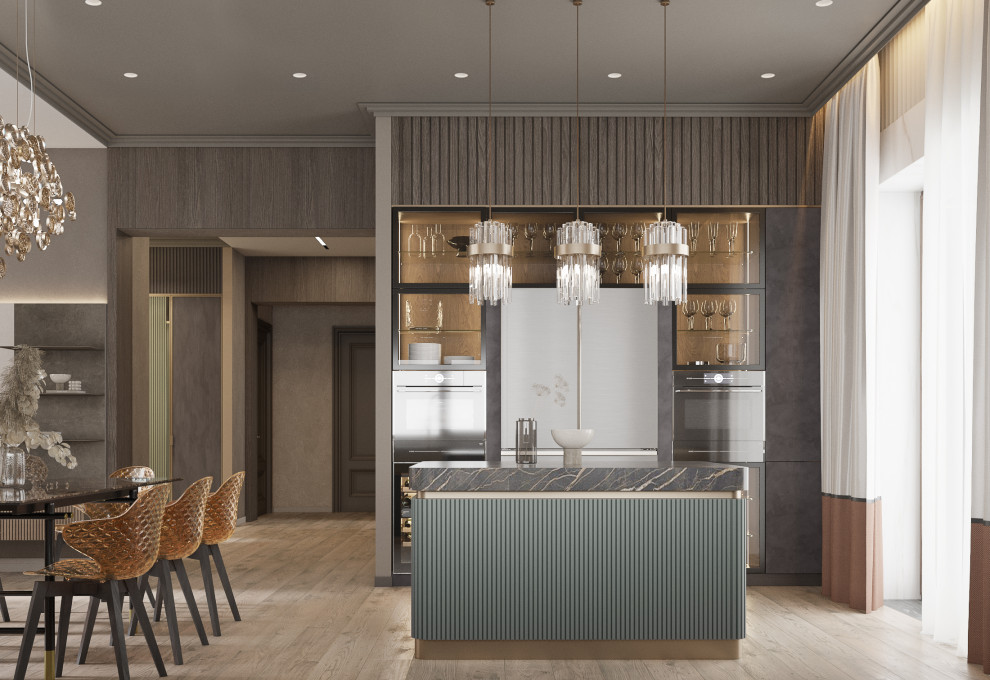 Дизайн интерьера частного дома в пос. Кольцово