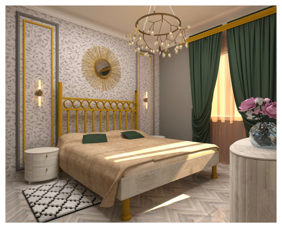 Обложка проекта: Спальная комната в г.Пятигорск пер.Тюльпановый 2