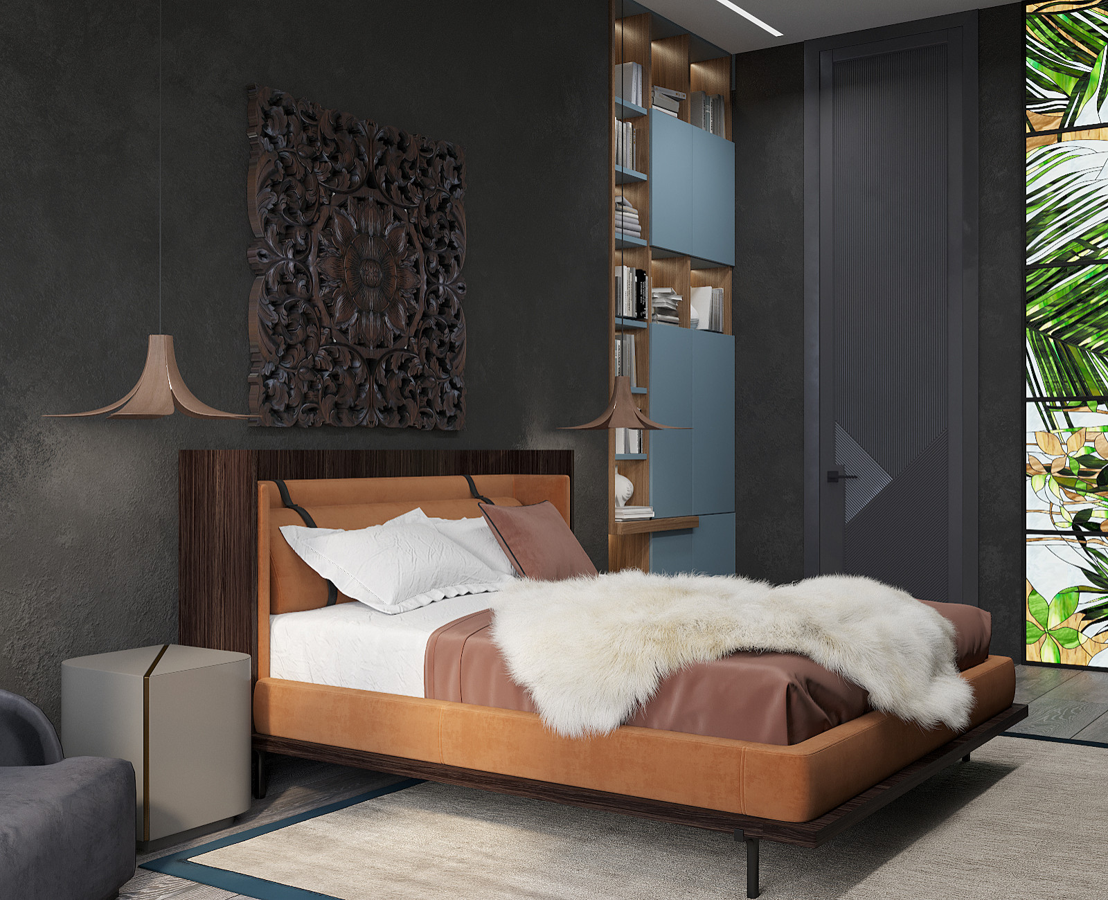 Визуализация спальни