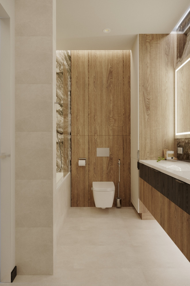 Проект квартиры в современном стиле г. Челябинск, жк EVOpark