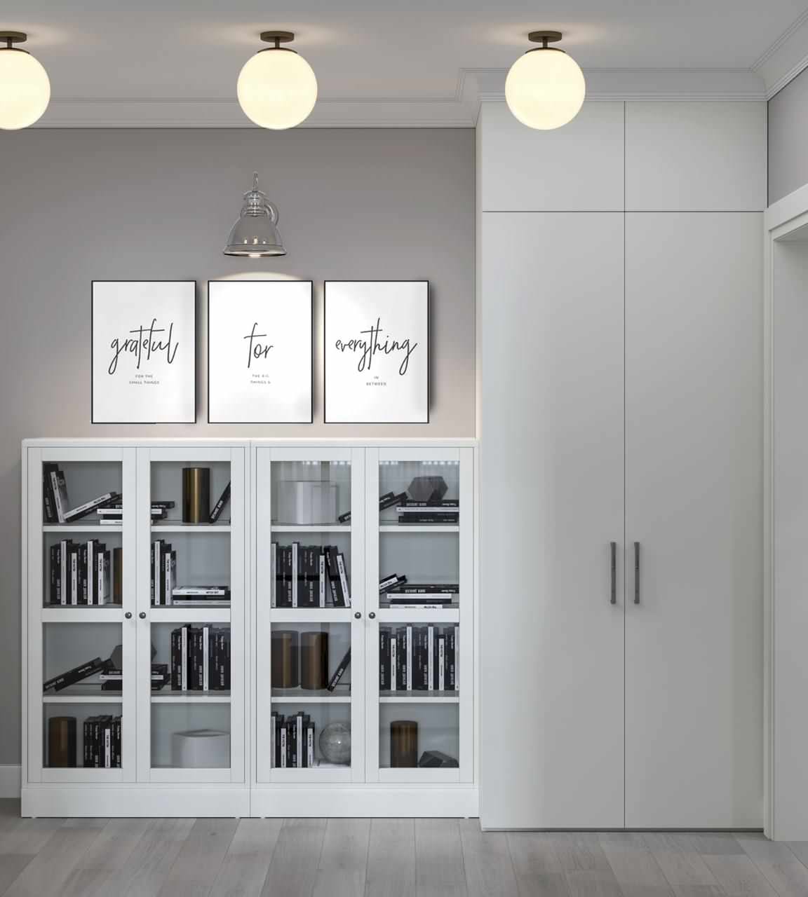 Трехкомнатная квартира в скандинавском стиле