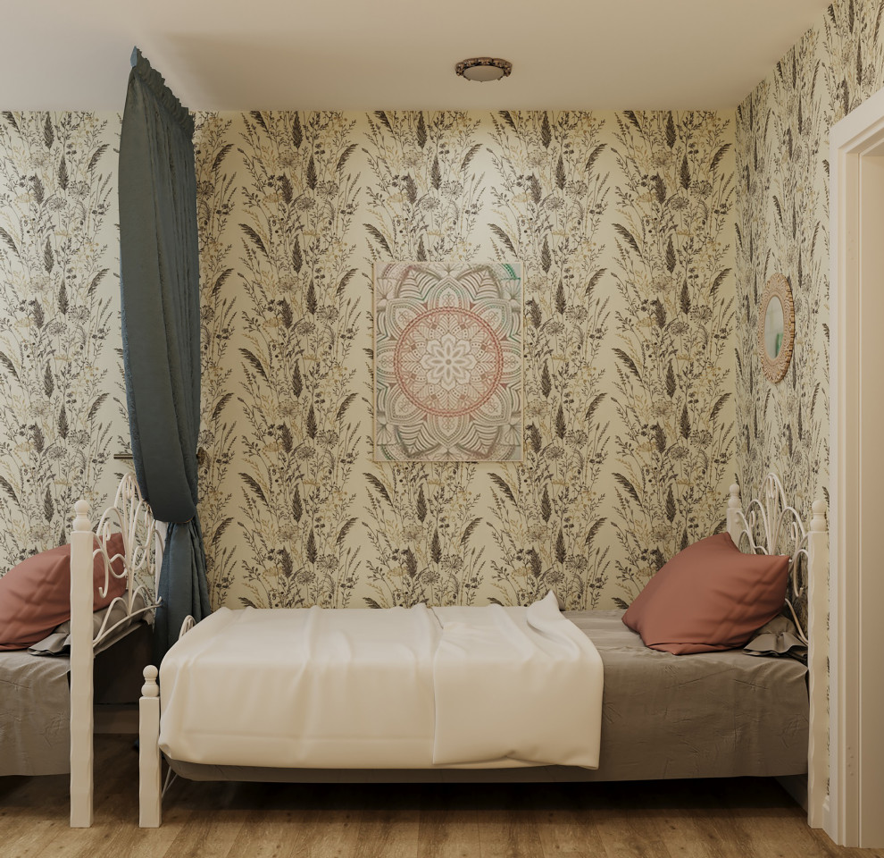 Спальня на 2 кровати для пожилых людей