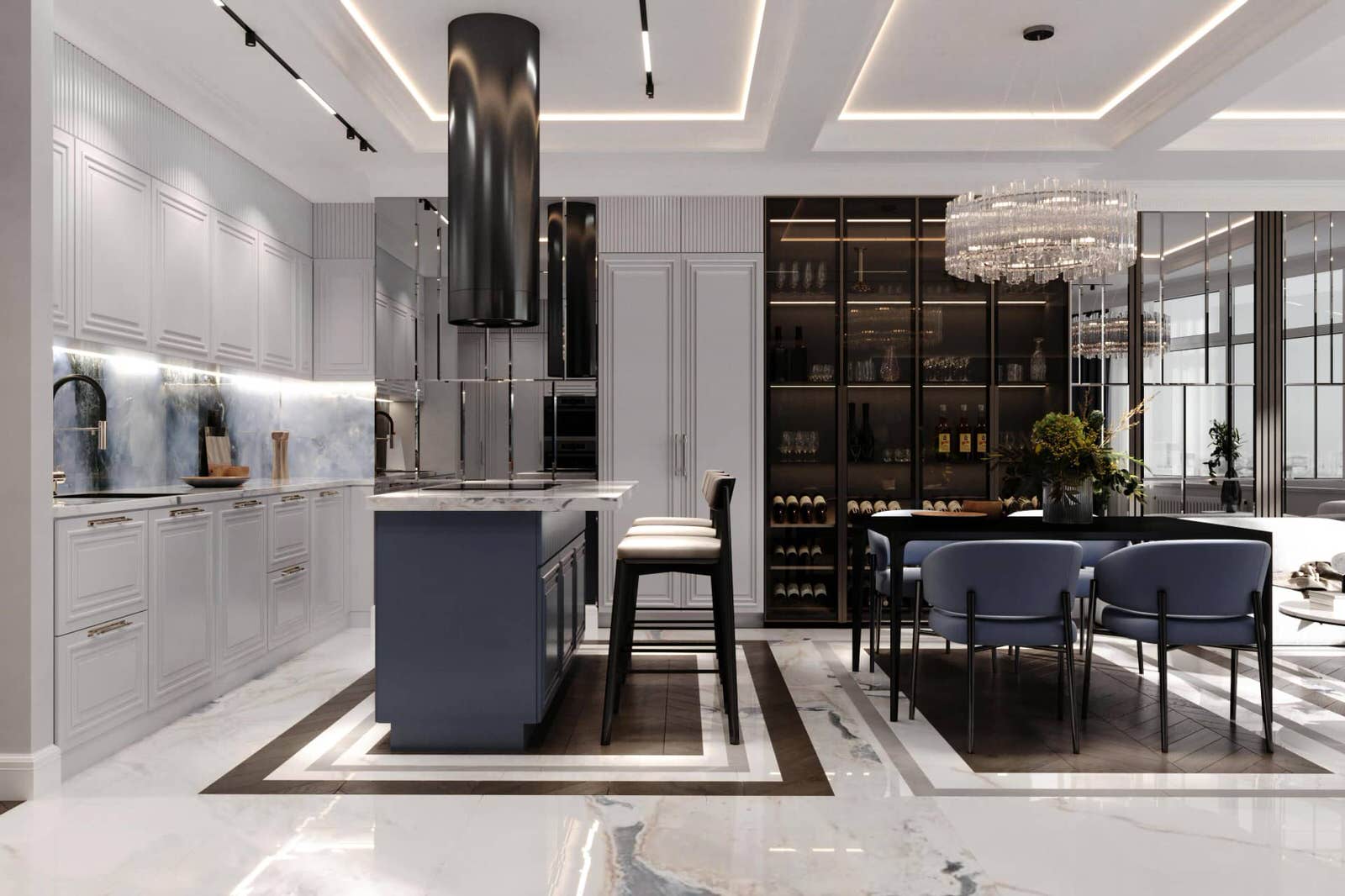 Дизайн и ремонт квартиры в ЖК "Триколор" — Квартира с секретом