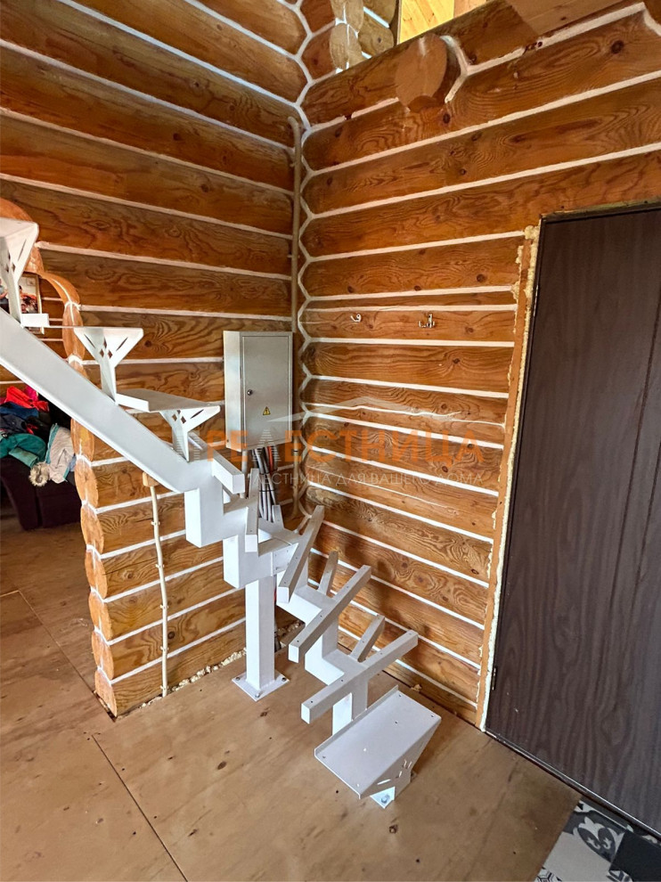 Металлический каркас лестницы серии Ассоль от "Прелестница"