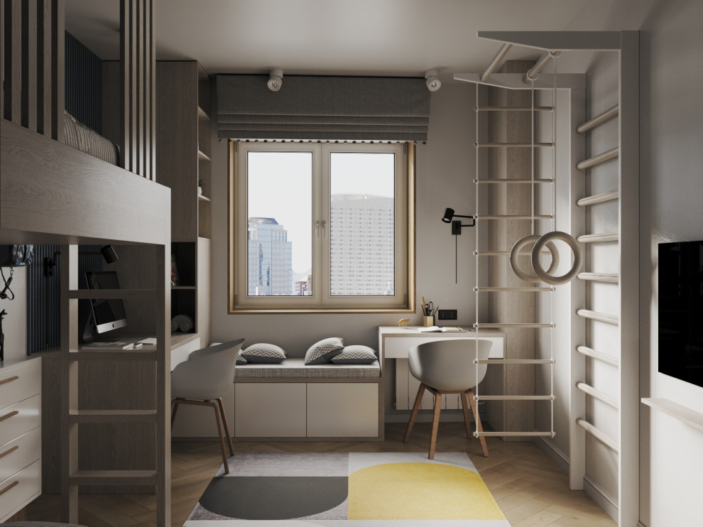 Уютный цветной интерьер