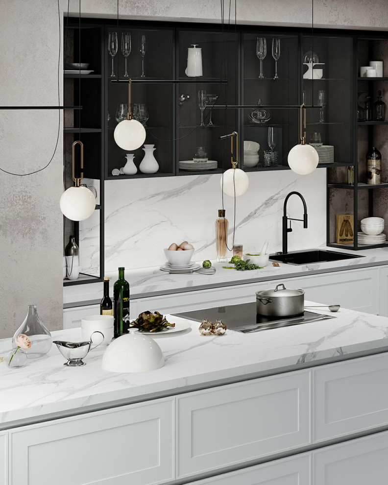 Кухня " НИКОЛЬ" - Неоклассический стиль