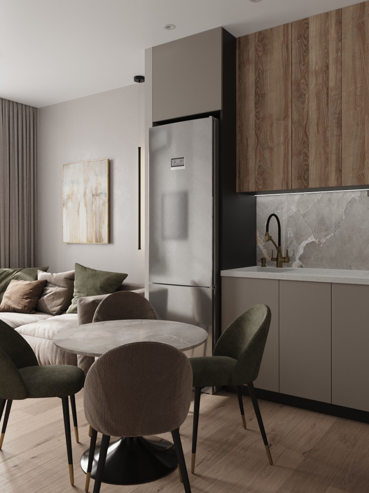 Кухня-гостиная для молодой семьи