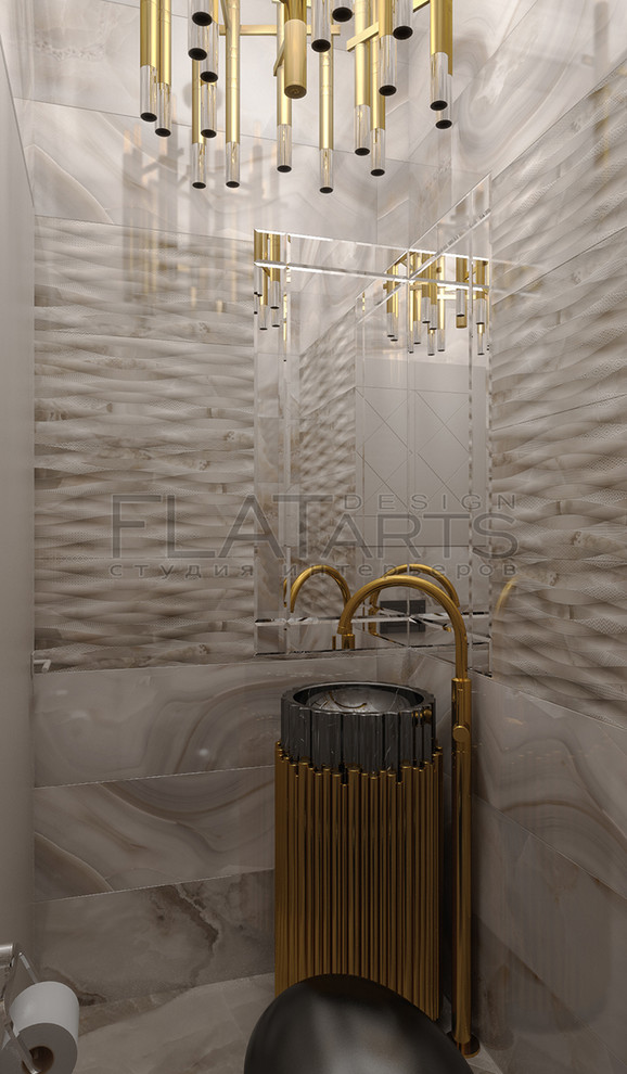 Дизайн 2-ной кв. 70 кв.м в стиле арт-деко