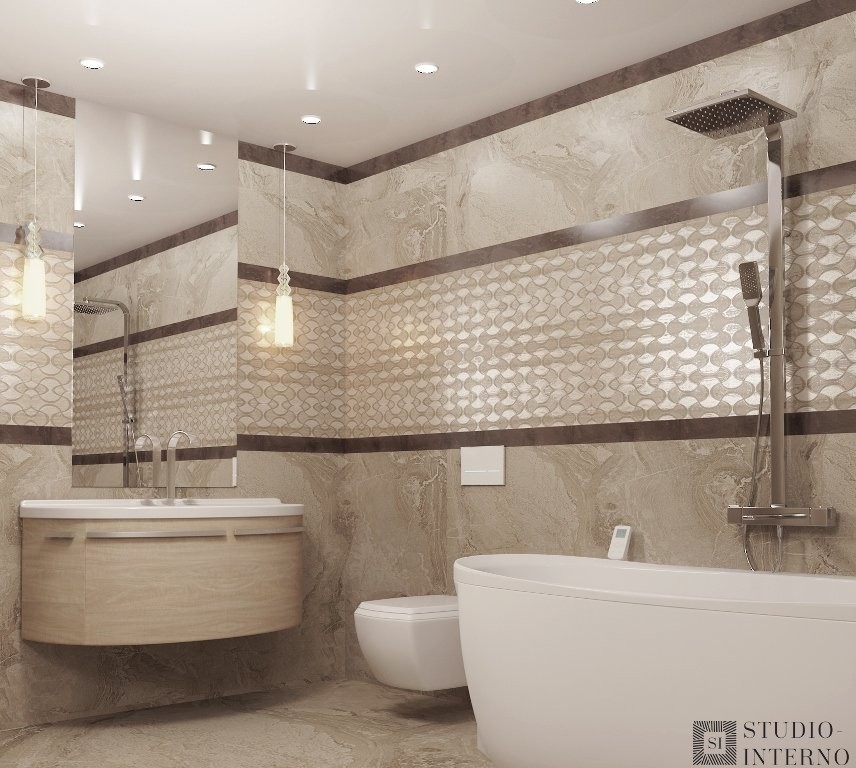 Интерьерквартиры в современном стиле с элементами лофта