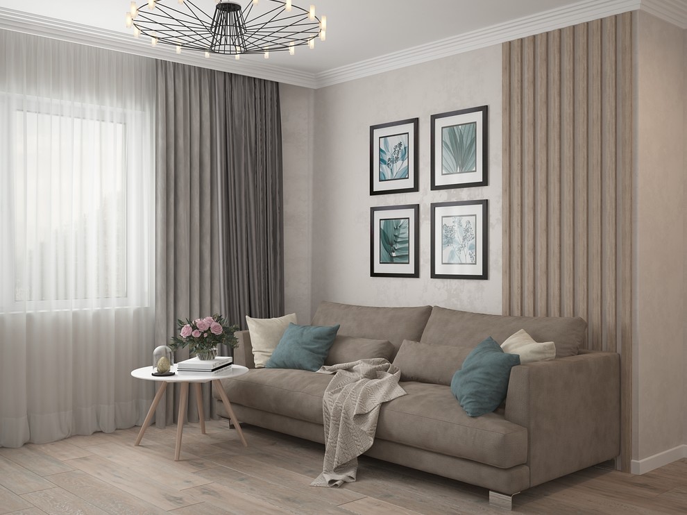 Проект 2х комнатной квартиры на ул.Хрустальная