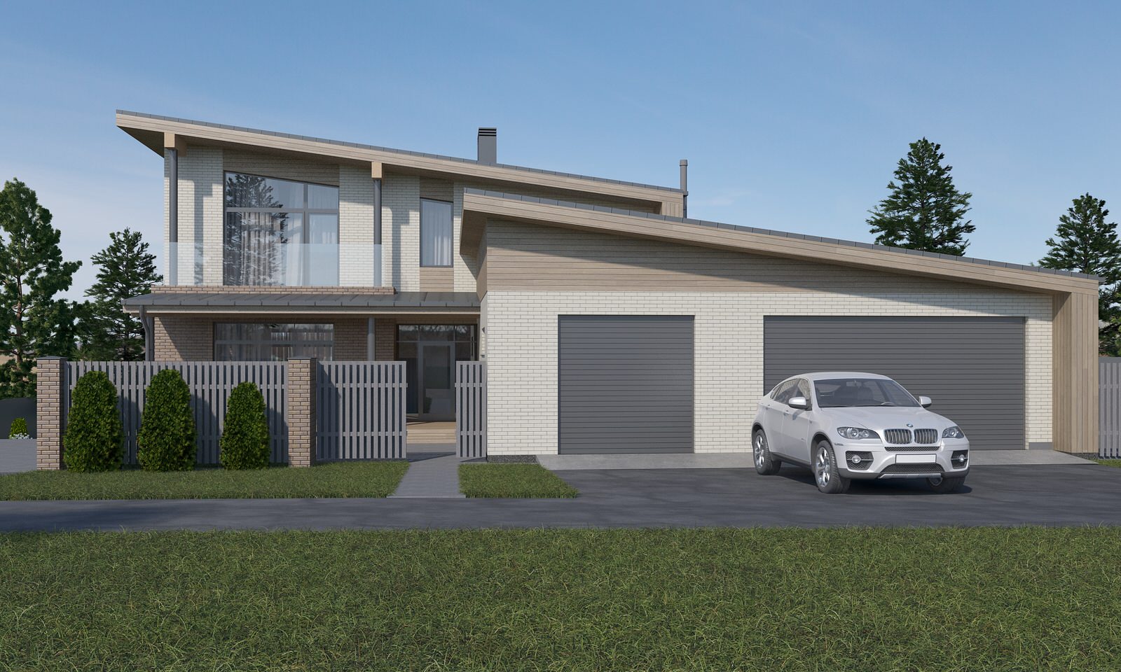 Дом в современной стилистике