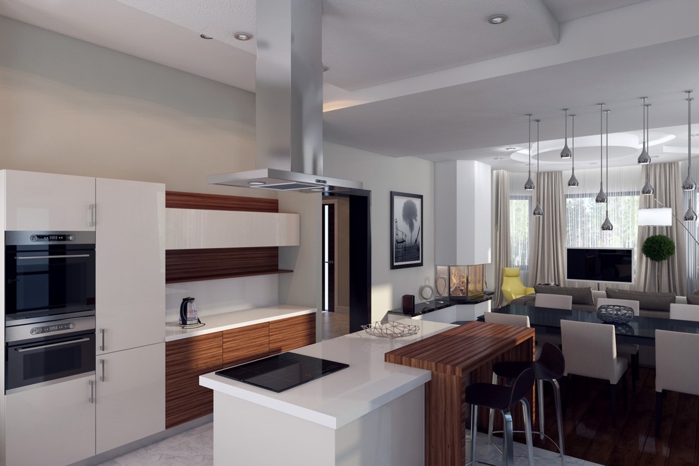 Интерьер загородного дома на Ярославском шоссе