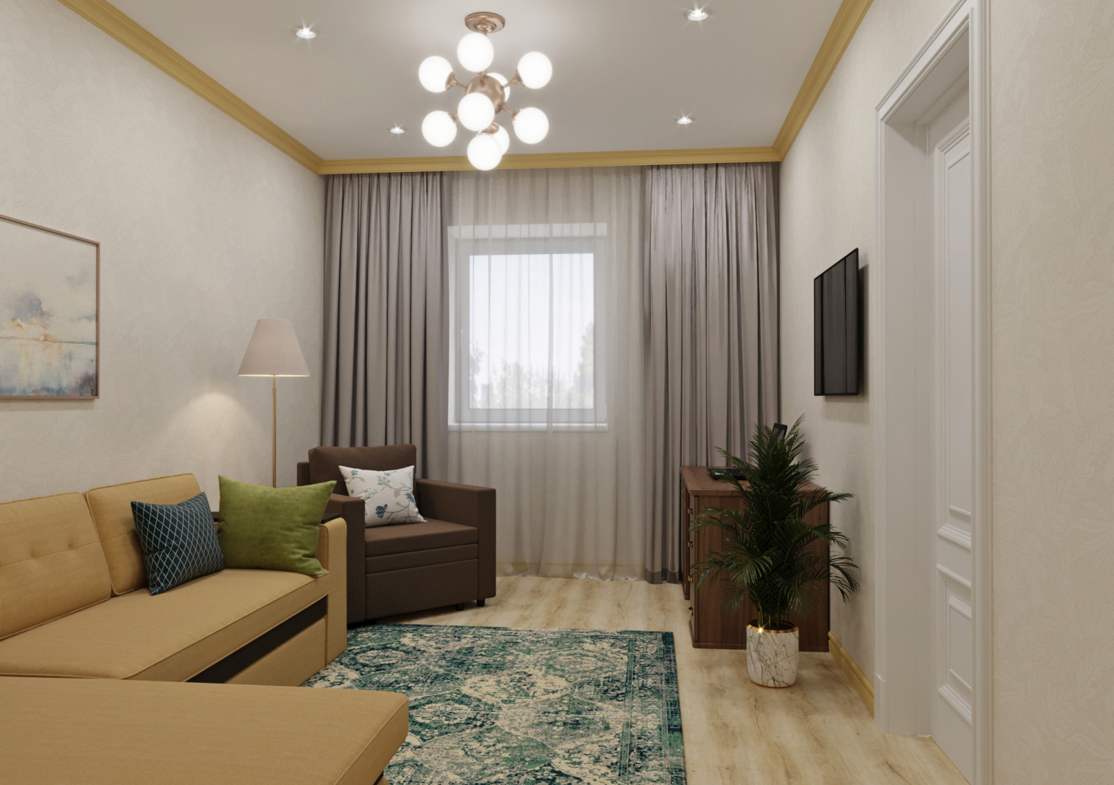 Цветущий сад