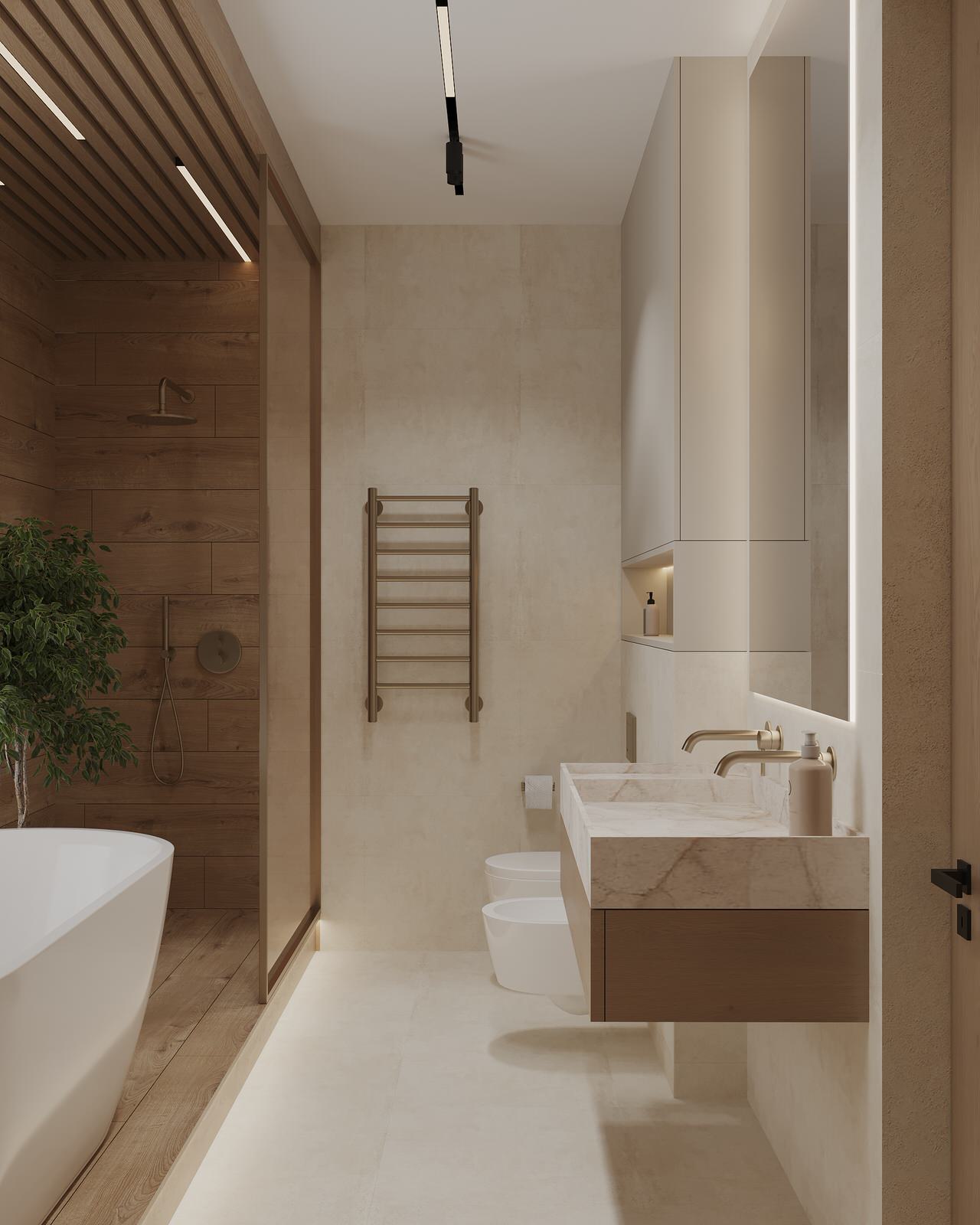 Интерьер дома в КП Урман