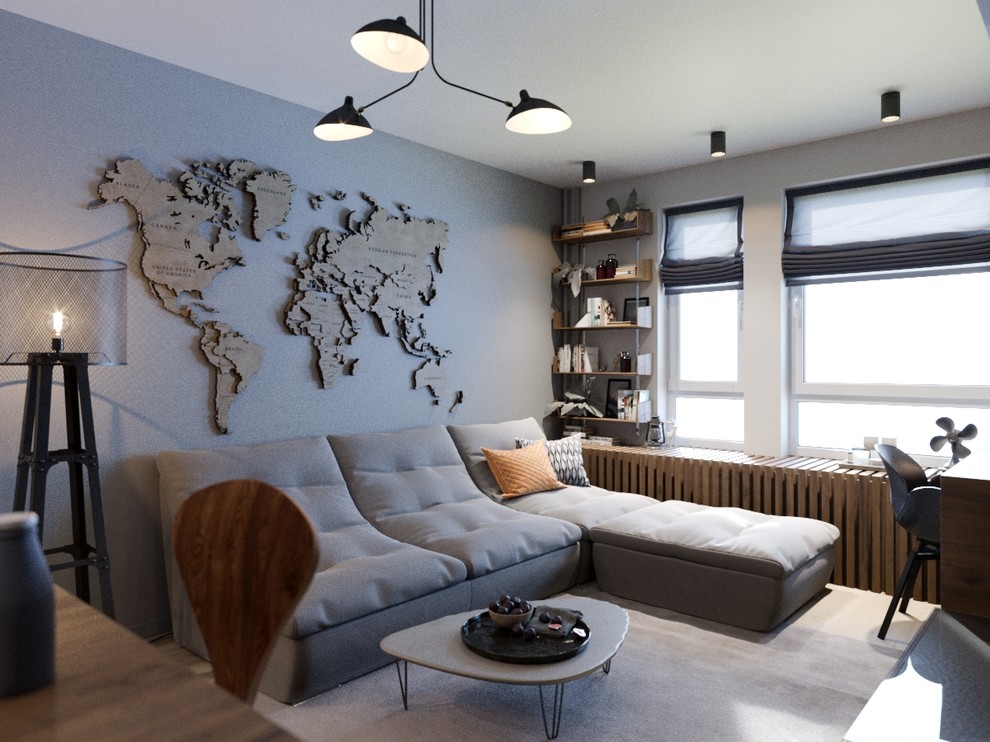 Дизайн-проект 1 комнатной квартиры