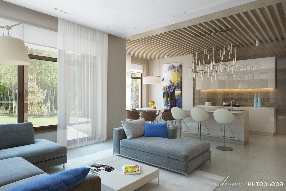 Современный интерьер в КП Светлогорье VIP