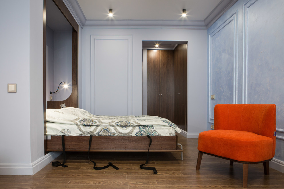 Дизайн однокомнатной квартиры в стиле Mid-century