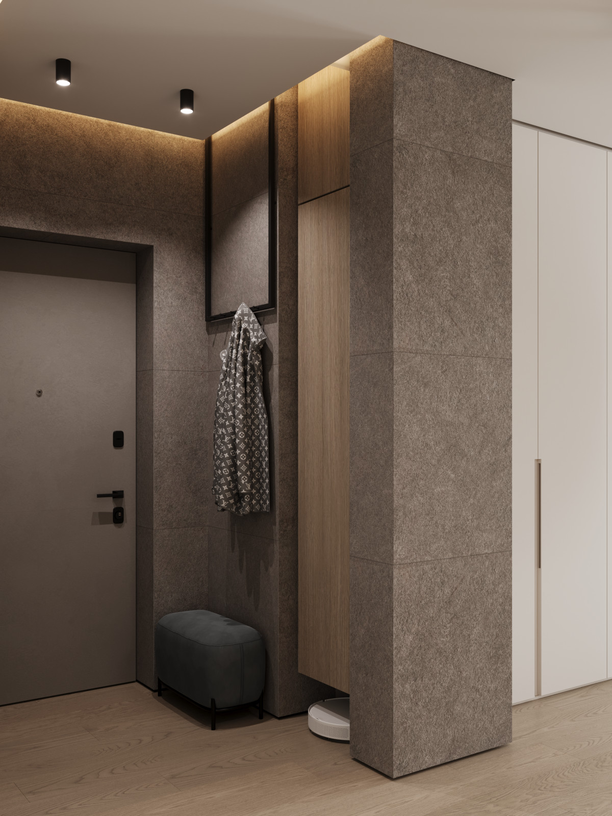 Интерьер квартиры с панорамными окнами