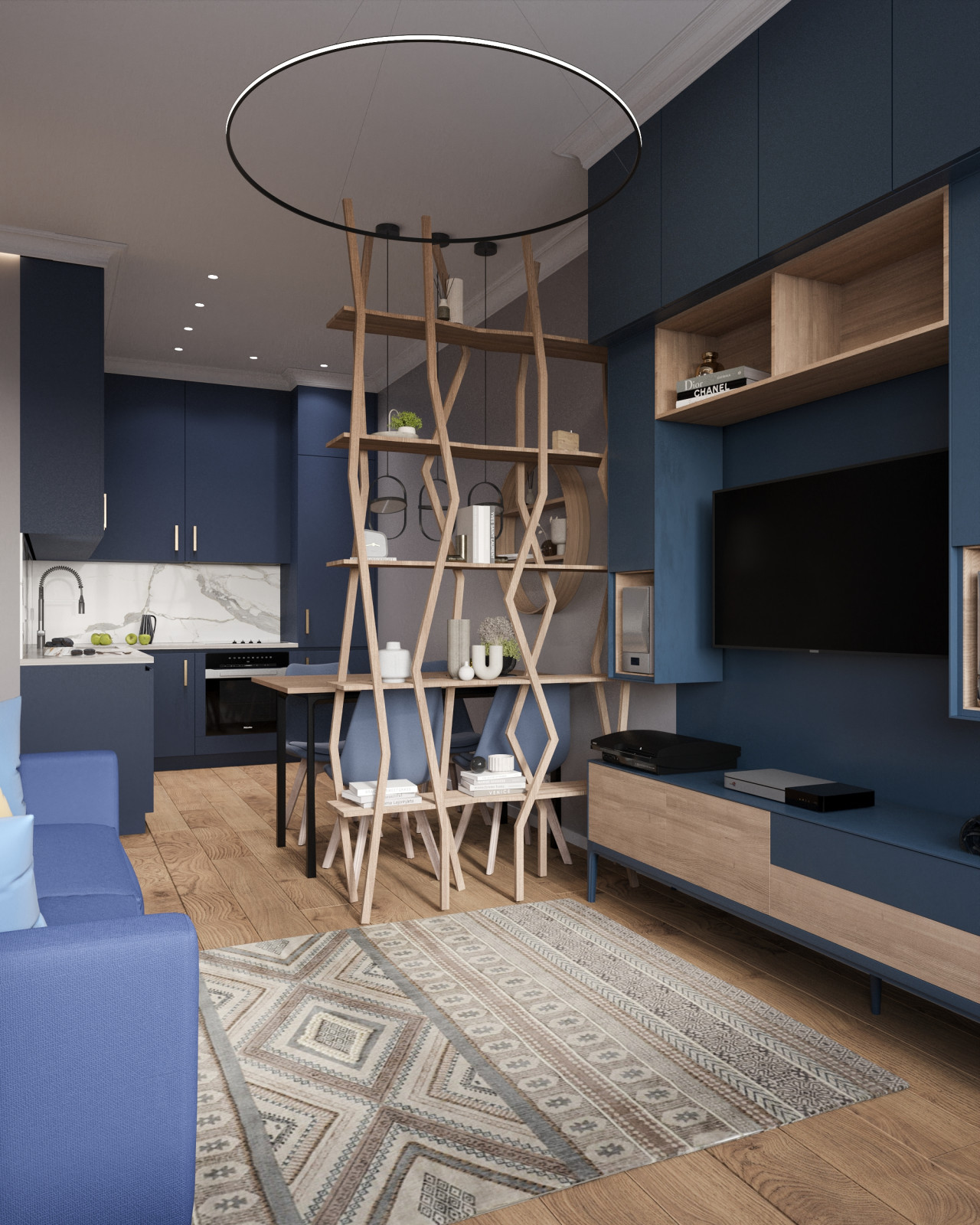 Трехкомнатная квартира 63 м² для семьи с ребенком в ЖК Дмитровское