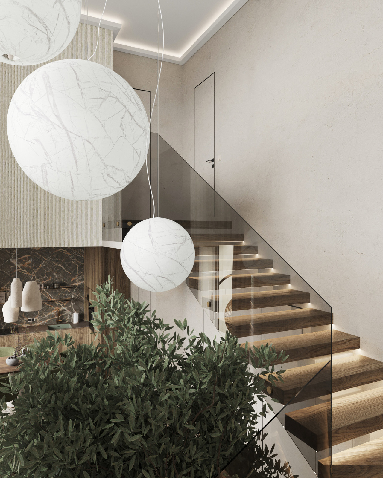 Интерьер 2-ух этажной MINIVILLI.terra