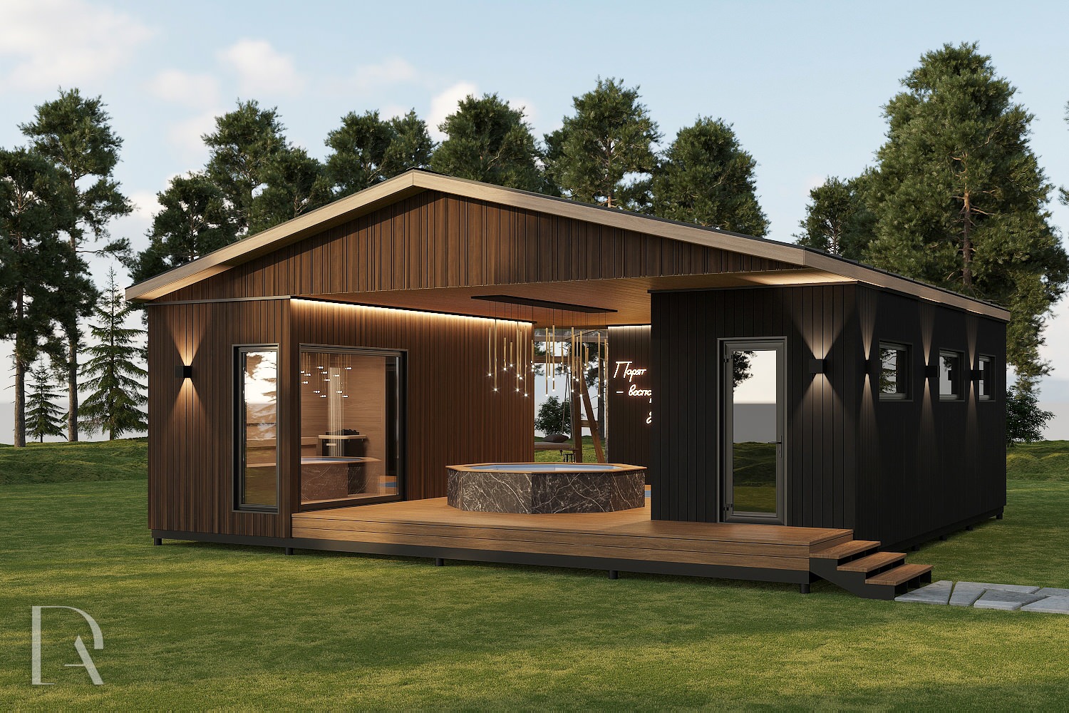 Банный комплекс на Байкале 83,9 м2