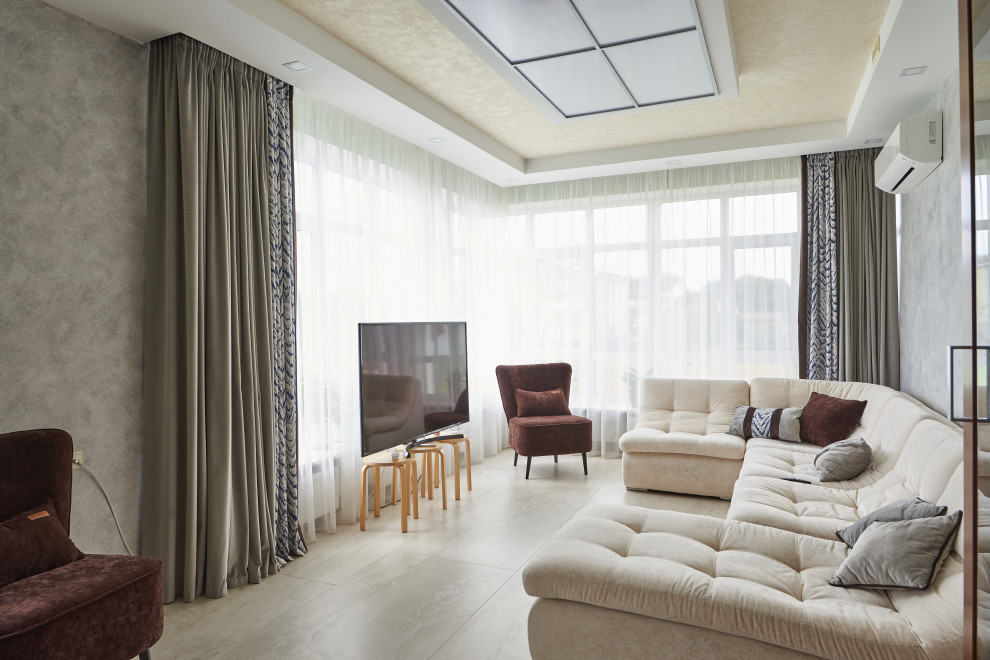 Шторы в коттедже в подмосковье