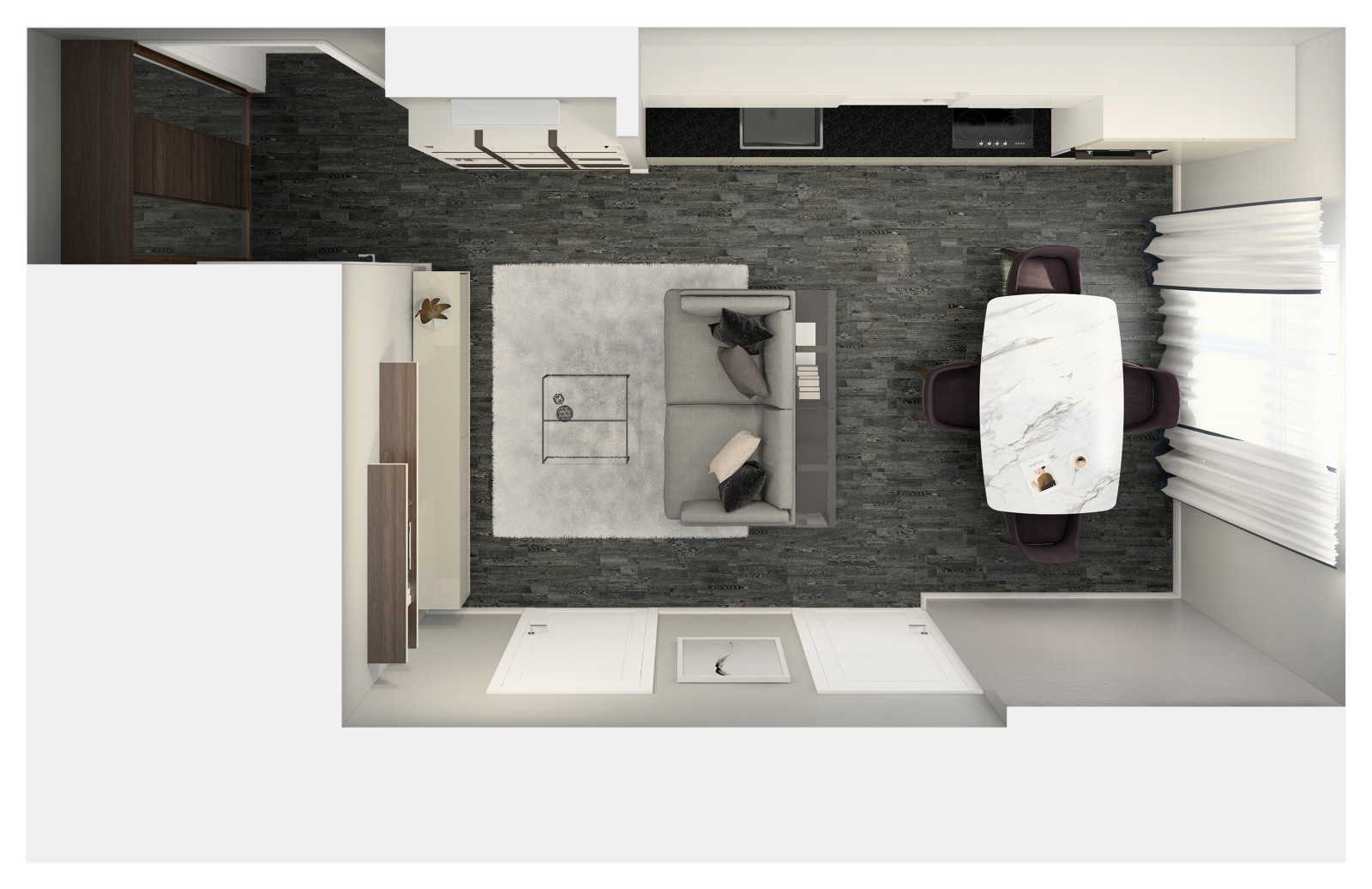 Обложка проекта: Дизайн квартиры  ЖК"Невский"