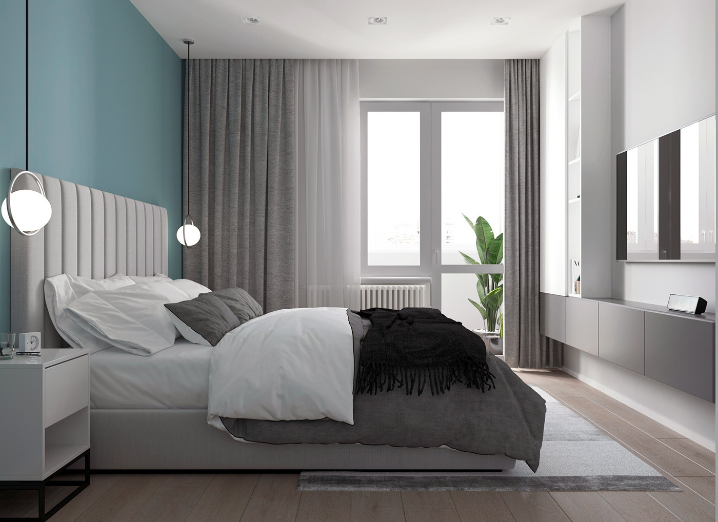 Дизайн интерьера двухкомнатной квартиры