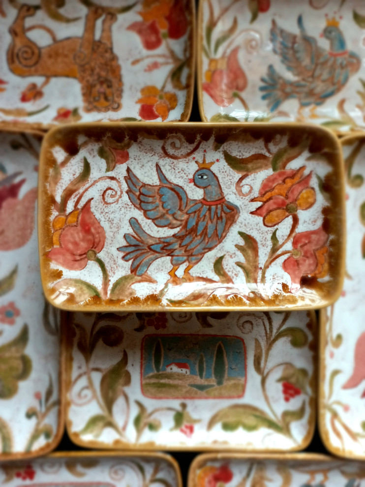 Обложка проекта: Посуда в русском стиле.