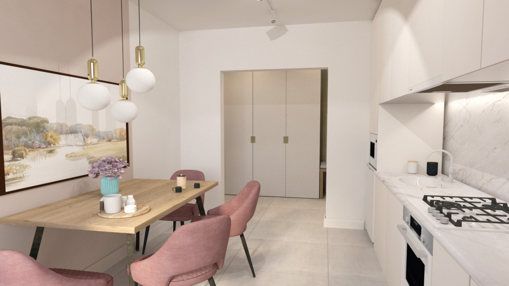 Дизайн проект квартиры 60 Кв М