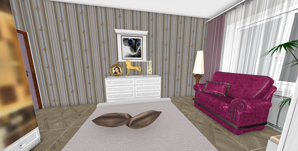 Экспресс 3D дизайн  1 кв.ры в ЖК Триумф Парк