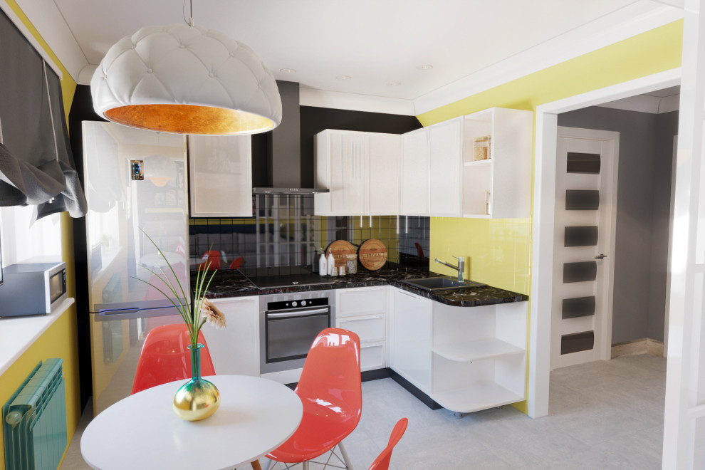 Яркая 1-комнатная квартира