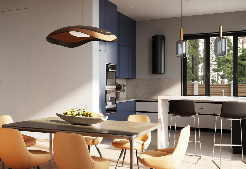 Дизайн интерьера и экстерьера, 3D визуализация. Частный дом в Ленинградской обла