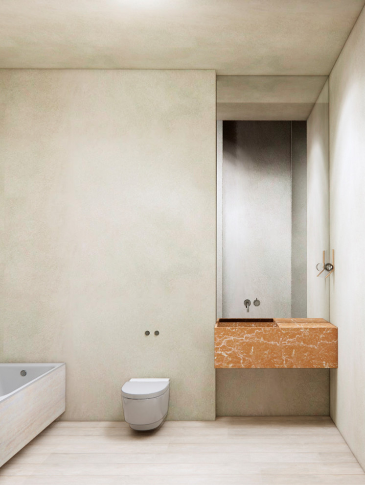 Городской Вабисаби. Малый Кисловский переулок. Квартира для семьи с 2 детьми.