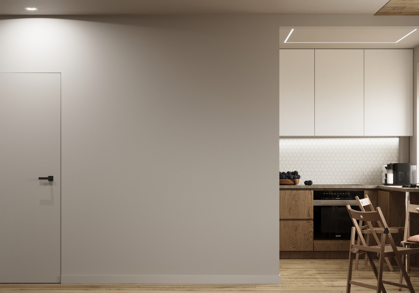 "Прикоснись к природе", квартира в Москве, 68 м2