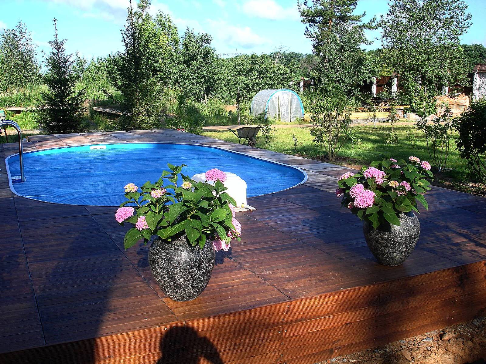 Оформление бассейна