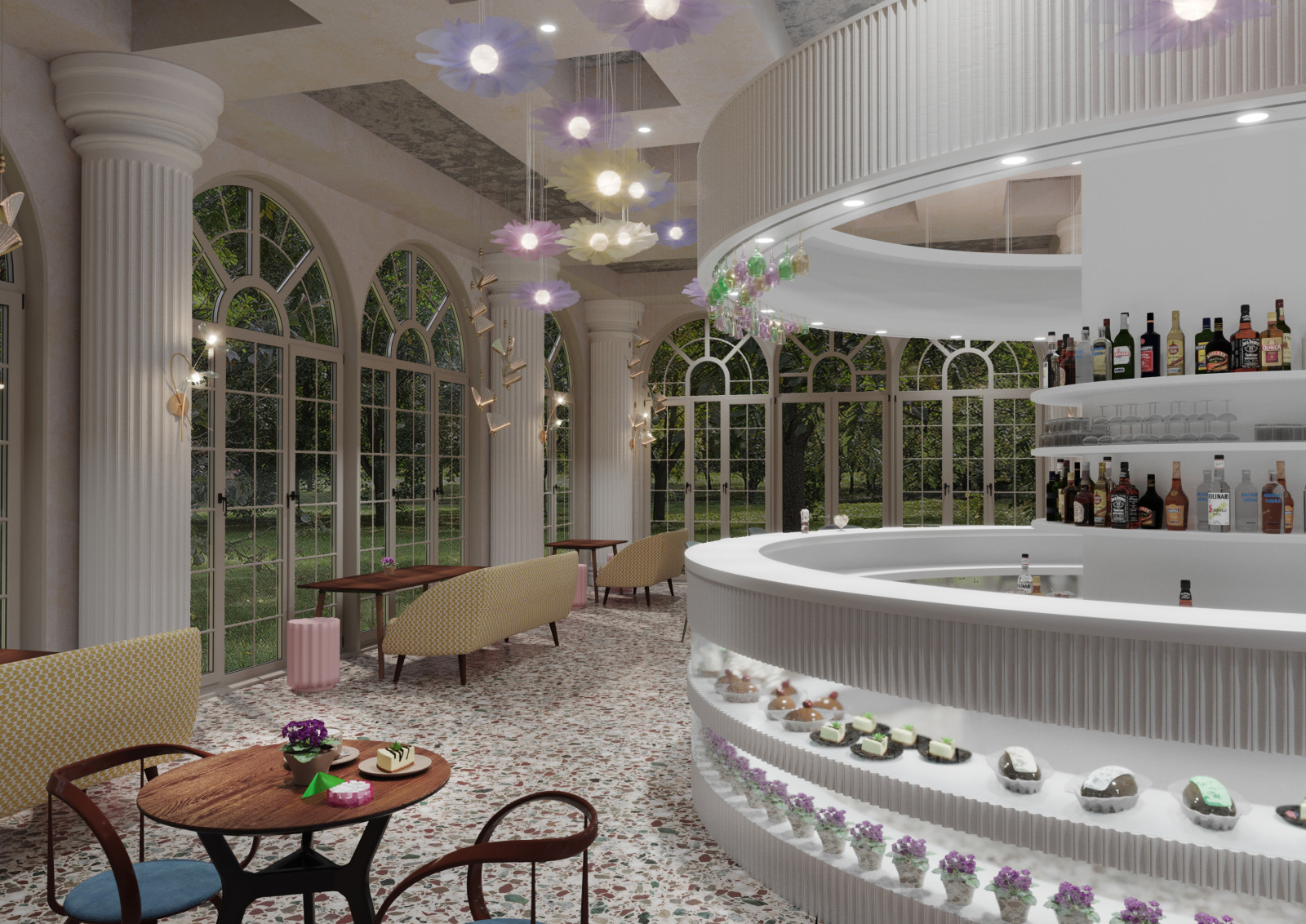 Обложка проекта: Ресторан "Клумба"