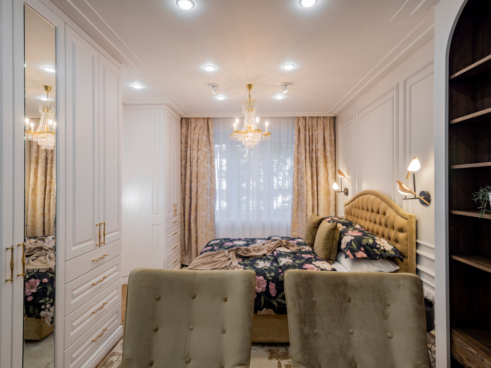 Стильная меблировка спальни