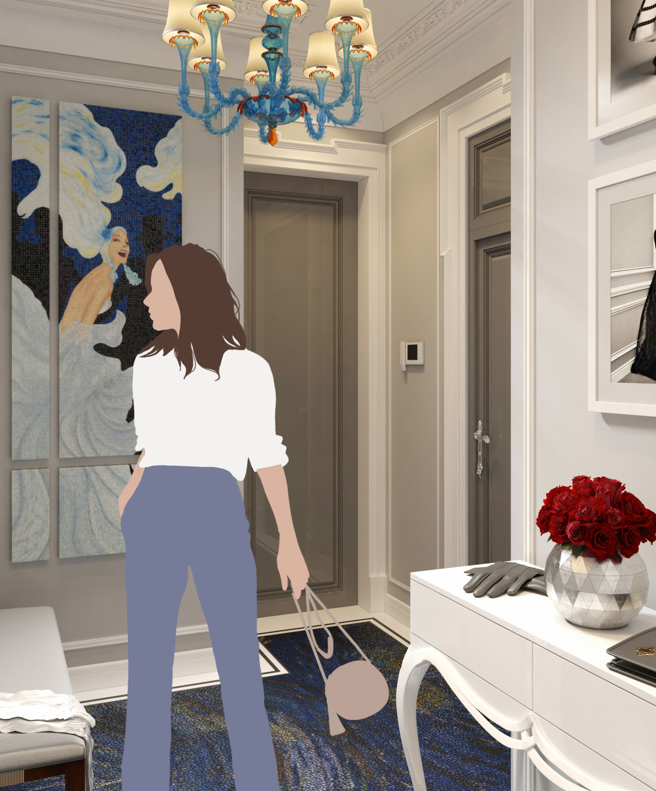 Квартира 173м2 Москва ЖК Имперский