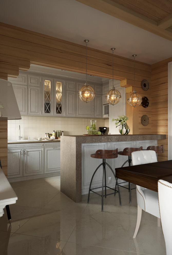 Коттедж из бруса в Москве