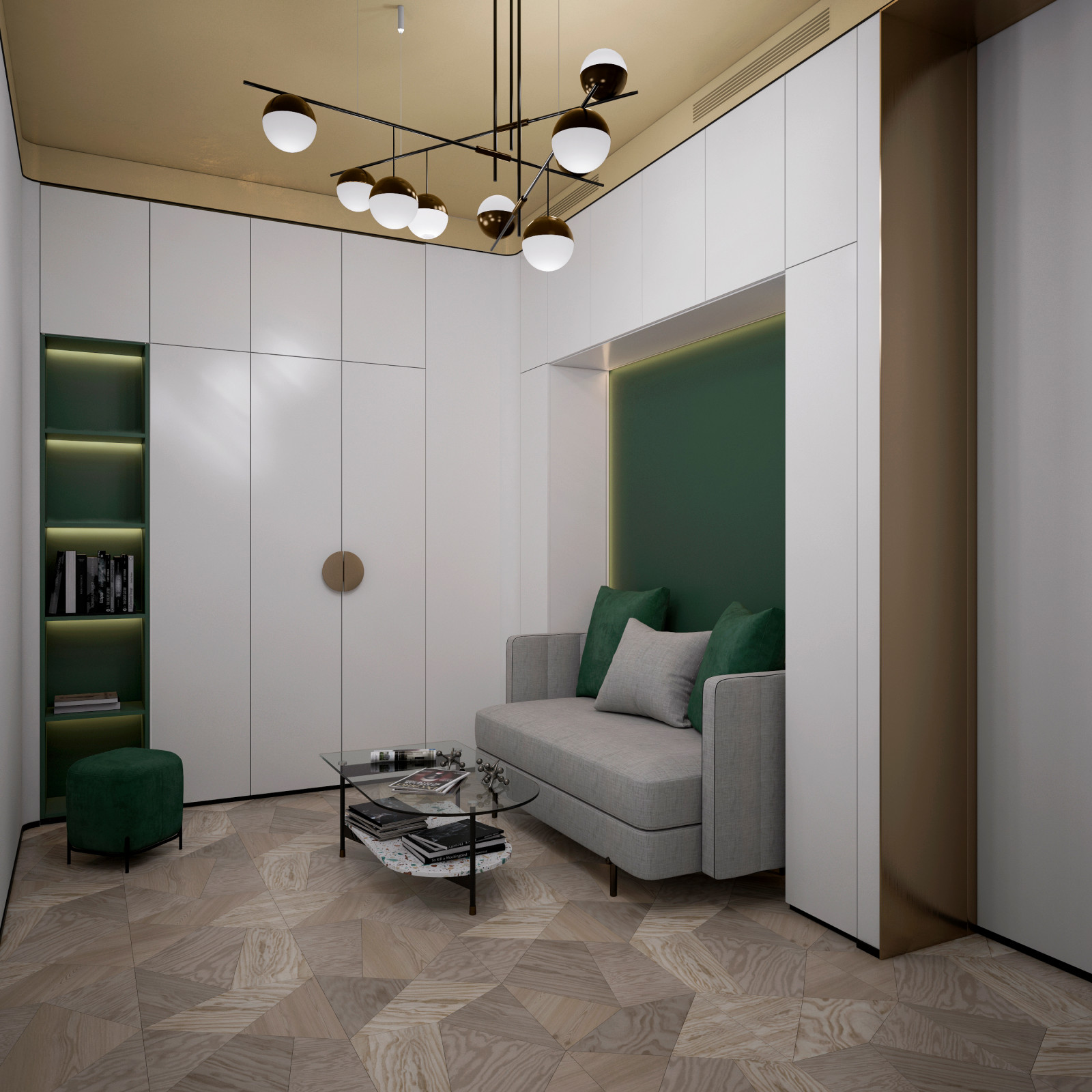 Квартира с террасой - Москва. 300 кв.м.